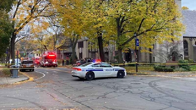 1 dead after fire at Park Avenue church