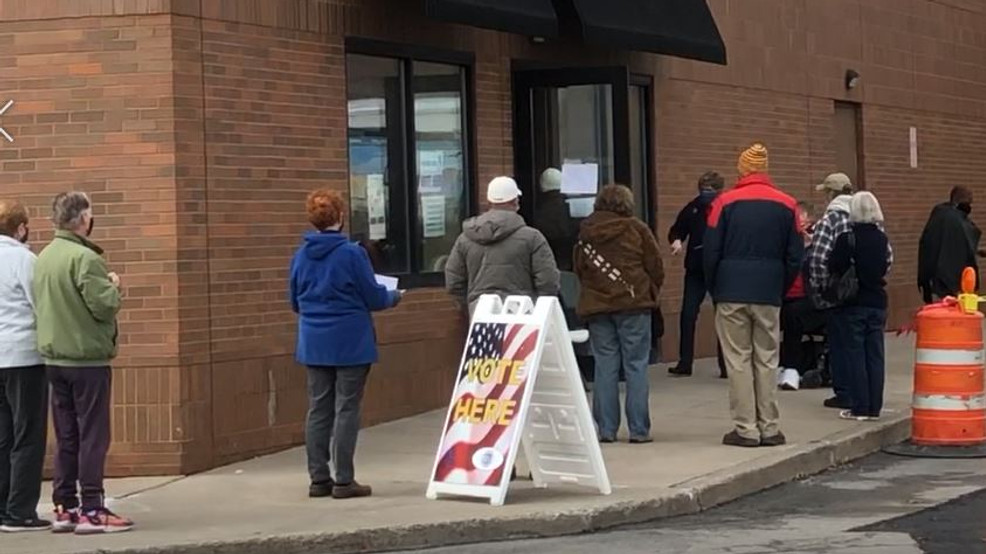 Long early voting lines Tuesday as Monroe Co. totals surpass 30,000