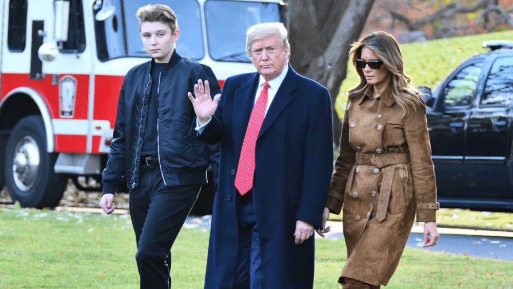 First lady Melania Trump reveals son Barron tested positive for COVID-19