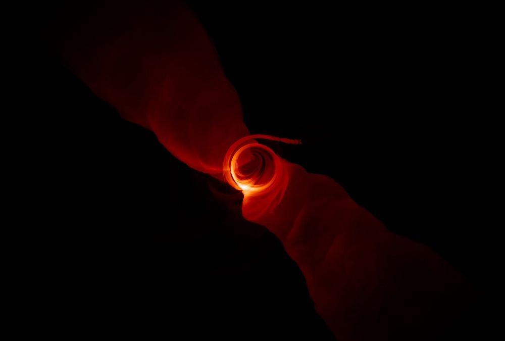Scientists turn the first picture of a black hole into a movie