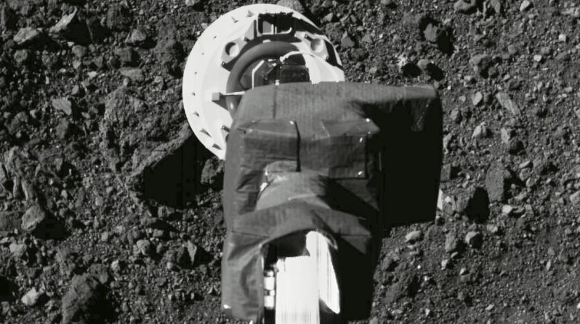 NASA probe leaking asteroid samples after hearty collection