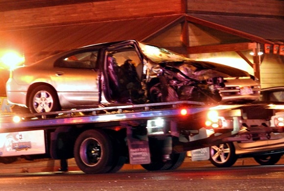 Vehicles collided at Joseph Ave and Pardee St Intersection