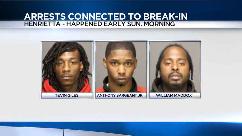 3 arrested after AT&T store break-in