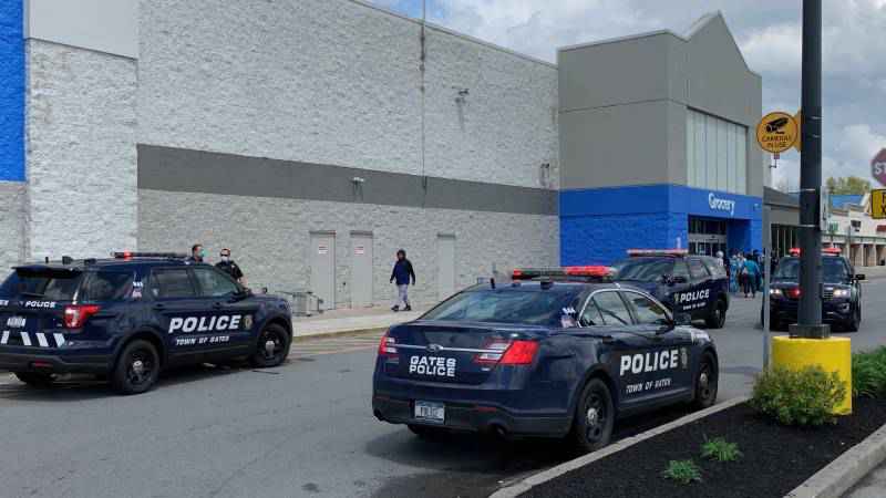 Police investigation at Walmart on Chili Avenue