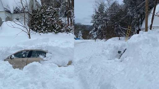 Upstate Man Trapped In Car For 10 Hours During Snowstorm
