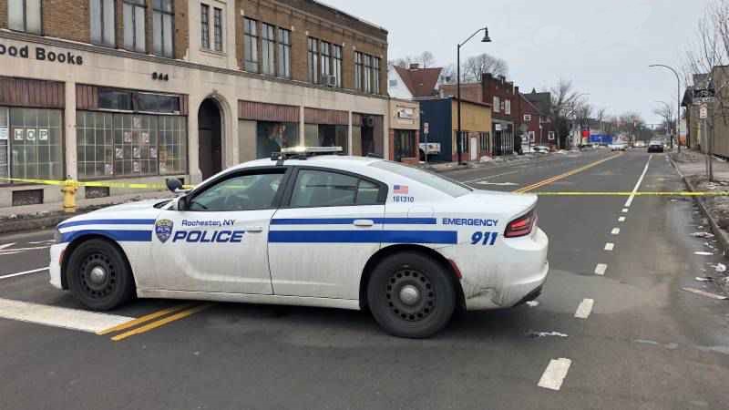 Officer fires weapon after suspect strikes police car
