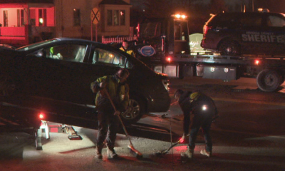 Deputies: Two flee scene of rollover crash in Henrietta