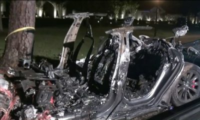 Two killed in fiery Tesla crash without anyone in the driver’s seat