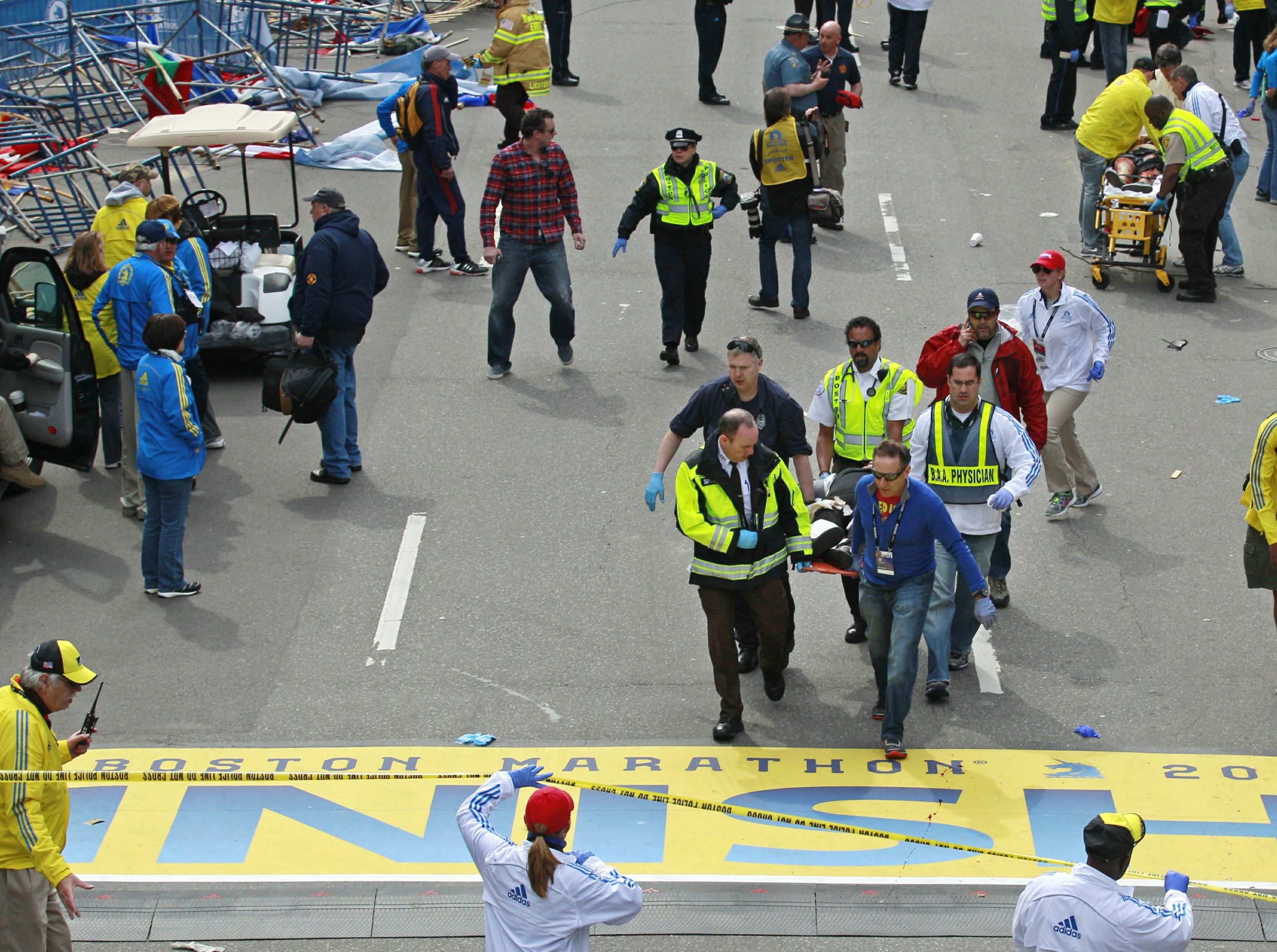 Boston marks 8 years since marathon bombing that killed 3 Boston marks 8 years since marathon bombing that killed 3