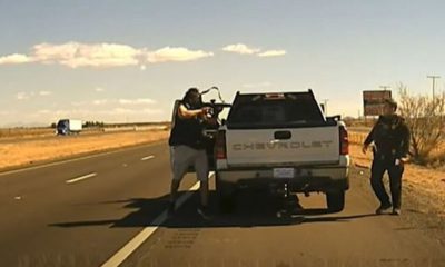 Officer killed during traffic stop after asking for rifle