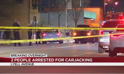 Teen, woman arrested in connection with armed carjacking after chase