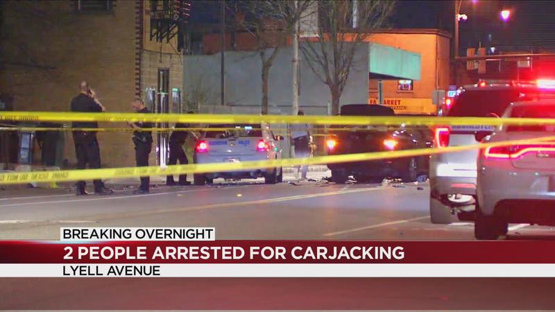 Teen, woman arrested in connection with armed carjacking after chase