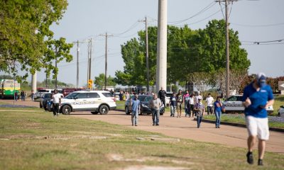 Police: Employee kills 1, wounds 5 at Texas cabinet business