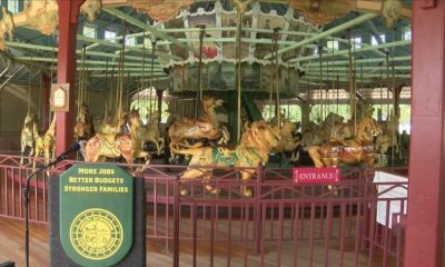 After 2 years Dentzel Carousel at Ontario Beach Park opened