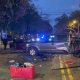 Four taken into custody after police chase, crash