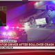 Police searching for driver after rollover crash on Route 104