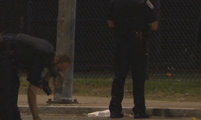 Man shot; car with kids inside hit by gunfire