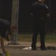Man shot; car with kids inside hit by gunfire