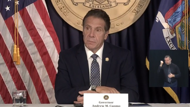 Gov. Cuomo says state virus positivity rate is 1.29%