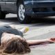 Woman hit by a car on Lake Avenue