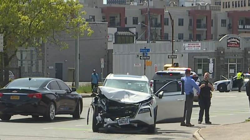 Police: Man arrested after attempted robbery, stolen car leads to chase and crash