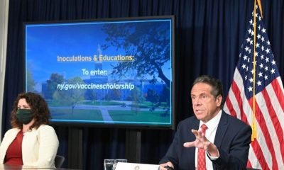 Governor Andrew Cuomo announced the first 10 winners of the state’s SUNY/CUNY scholarship incentive