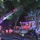 Two residents of a house and a firefighter are recovering from injuries they sustained in fire