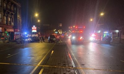 Multiple people injured in a crash on Lake Avenue