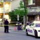 A large police presence on Genesee Street in Rochester