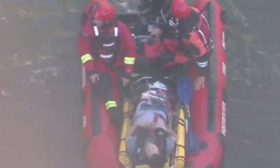Man injured after falling off Lower Falls
