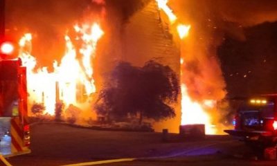 House engulfed in flames in Henrietta