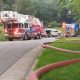 Fire at home on Little Spring Run in Perinton