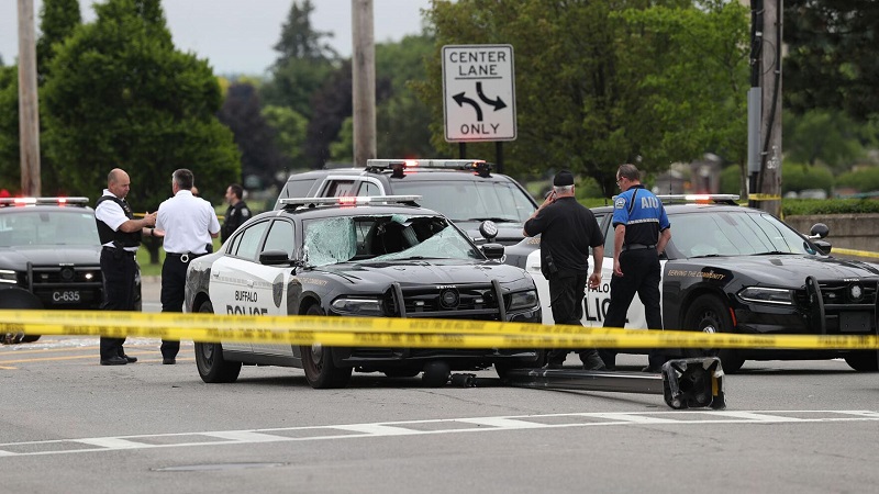 A 16-year-old Rochester teenager is facing felony charges for crash that injured Buffalo police officer