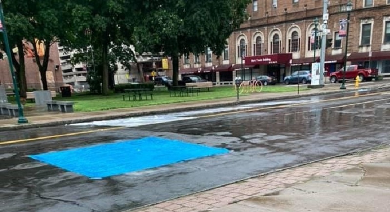 Elmira’s Street Painting Festival is canceled due to the rain Elmira’s Street Painting Festival is canceled due to the rain