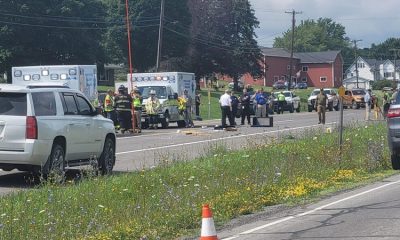 Husband and wife hospitalized after horse and buggy crash in Yates County