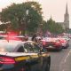 Large crowds block North Clinton Avenue