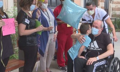A Rochester man is finally home after a nearly eight-month COVID-19 battle in hospital