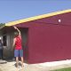 Volunteers gave a new look to a local concessions stand