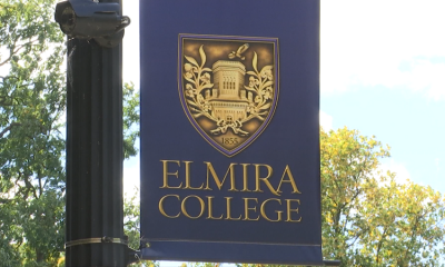 Elmira College welcomed students back to campus today