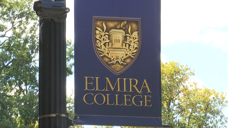 Elmira College welcomed students back to campus today