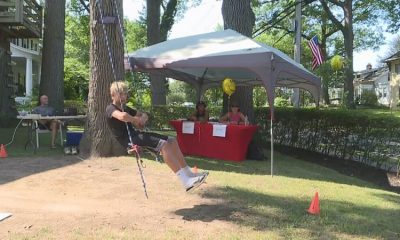 East Rochester 12-year-old broke the Guinness world record for longest swing