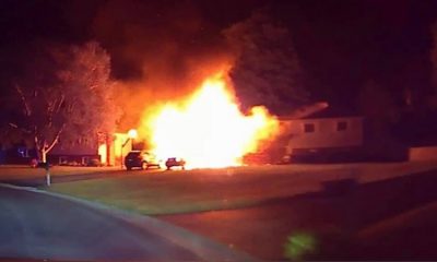 Garage fire in West Webster damages home