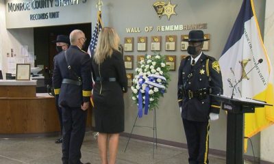 Wreath-laying ceremony in Monroe County as part of Sheriff’s Week