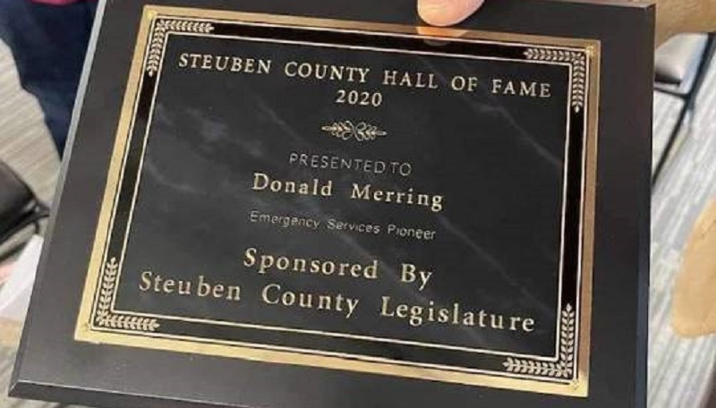 After decades of service Canisteo first responder inducted into Hall of Fame