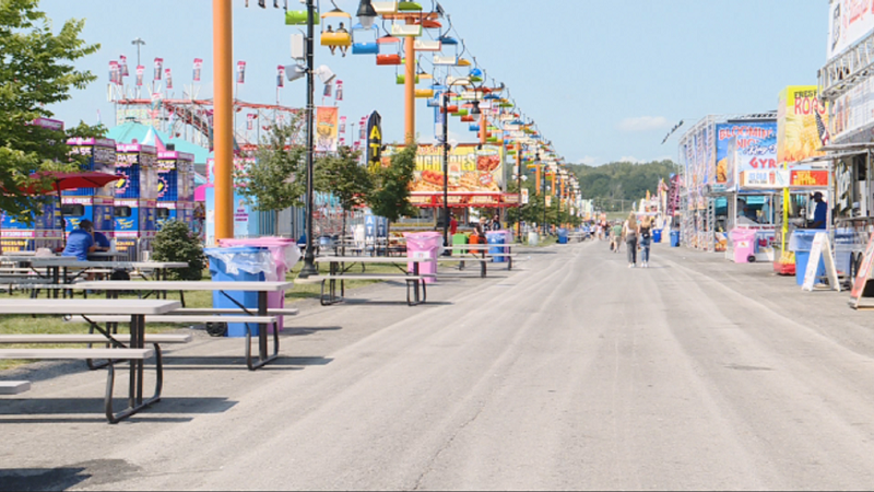 Vendors have felt the impact of the low attendance at the New York State Fair this year