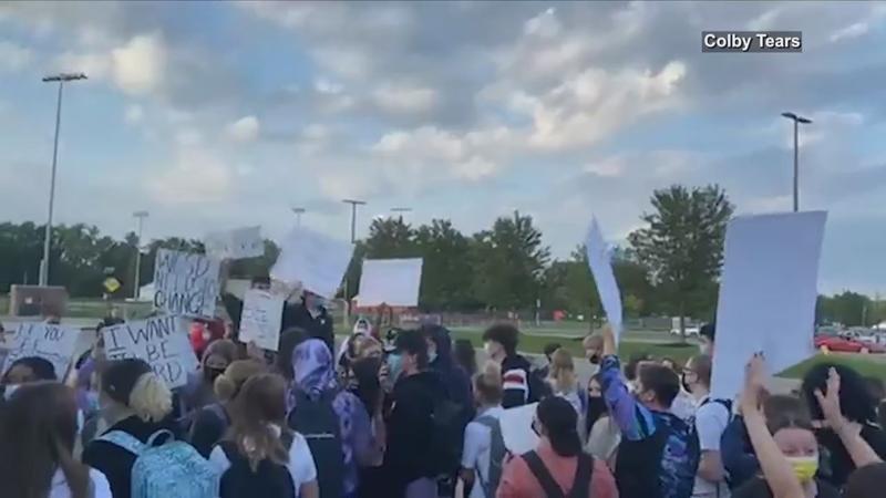 Students suspended after silent protest at Waterloo High School
