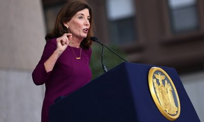 New York Governor Kathy Hochul announces plan to address bus driver