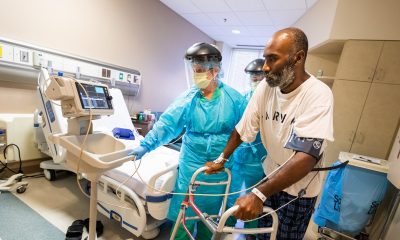 Therapist finds way to treat 2 COVID patients at once