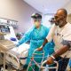 Therapist finds way to treat 2 COVID patients at once
