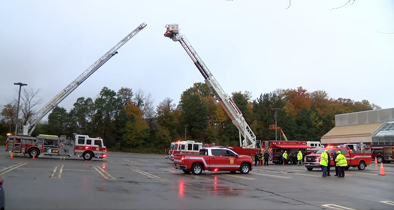 Volunteer firefighters hosted ‘Truck or Treat’ event in Rochester